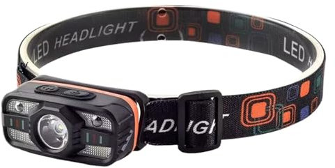 Ocastuted Linterna Frontal LED Recargable, Lampára De Cabeza Impermeable, Linterna De Cabeza Recargable Con Sensor, Linternads Frontal LED Recargable Con Diadema Ajustable