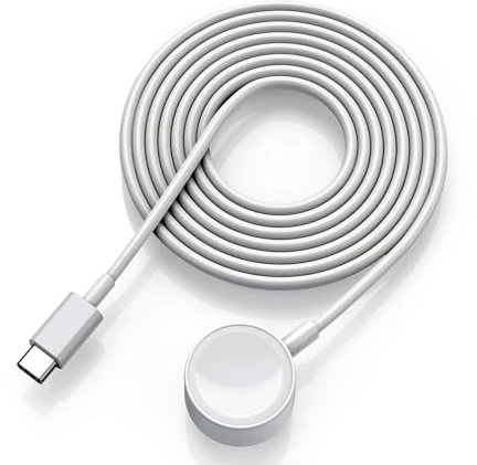cellhelmet Chargeur de montre magnétique USB-C certifié MFi 2024, 1 m, 3,3 pieds, station de charge sans fil pour montre connectée, série 9876SE5431