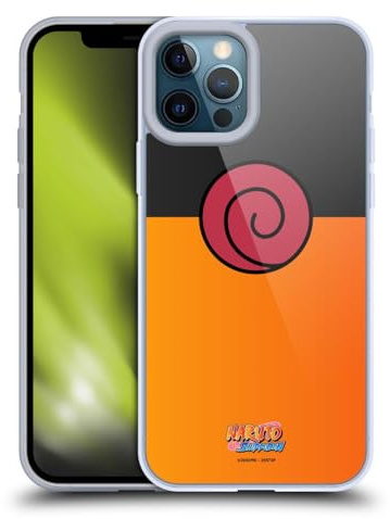 Head Case Designs Offizielle Naruto Shippuden Naruto Kostüm Ikonisch Gelhülle [Militärischer Schutzgrad] Kompatibel Mit Apple iPhone 12 Pro Max Und Kompatibel Mit MagSafe