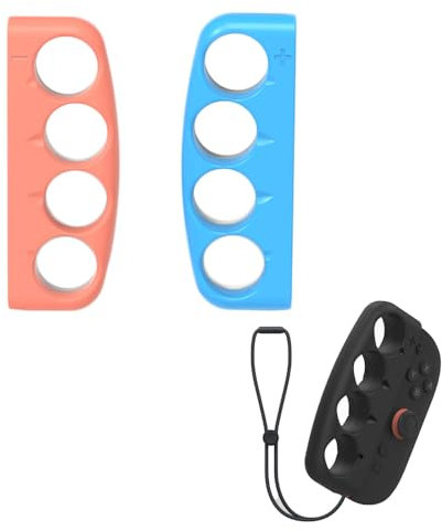 per Switch 2 per J-Con Impugnature da boxe, accessori per console portatili (orange-blue)