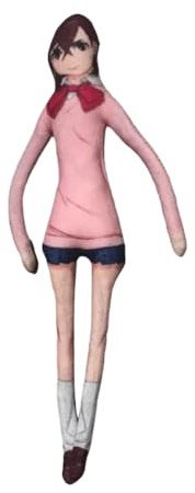 Anjinguang Ayase Momo Figur Plüsch Ayase Momo Oma Anime Twistable Action Figuren Puppe Cartoon Kissen Posable Anime Figur Home Sofa Dekoration