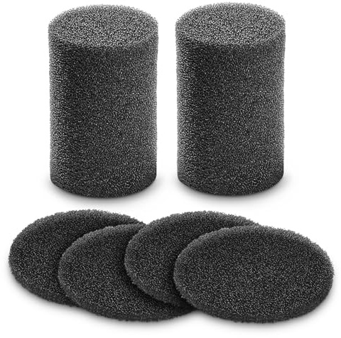 KÄRCHER Filter-Set für VCH 4 UVClean Matratzenreiniger, Ersatzfilter aus Motorschutzfilter und Schaumfilter für hygienische Reinigung, 1 Set
