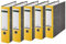 Leitz hochwertiger Ordner 180°, breit | 5er Pack, gelb, 1