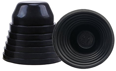 Universal Auto LED Staubschutz Scheinwerfer Kappe Gummi LED Xenon HID Flexible Auto Scheinwerfer Staubdicht Gehäuse Shell Cap für Umbausatz, Packung mit 2