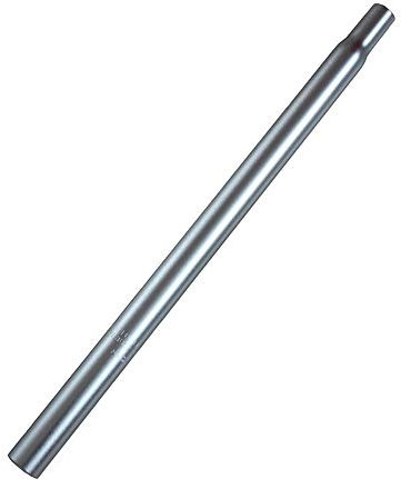 SENQI Fahrrad Mountainbike Sattelstütze Aluminiumlegierung Sattelrohr φ25.4/27.2/28.6/30.4/30.8/31.8/33.9 mm × 350/450/500/530mm (25.4×450mm Silber)