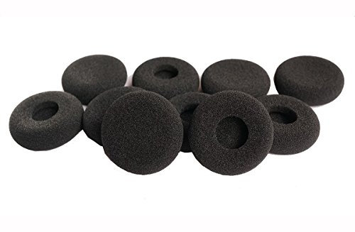 5 Pair Earpads Cushion Repair Parts for Sony MDR-1 MDR-3L2 TRH-1 TRH-1A Headphones(1.65 inch Sponge Earmuff)