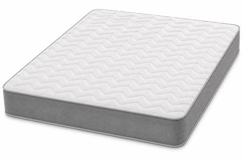 Starlight Beds Grey Chevron Small Double Hybrid Mattress
