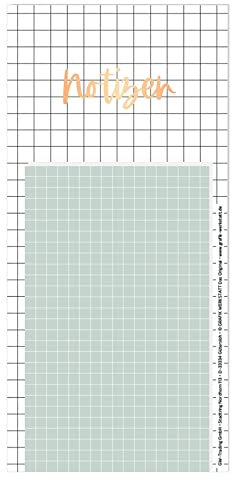 Grafik-Werkstatt Magnet-Block mit Goldveredelung | Abreißblock | 50 Blatt | Notizen