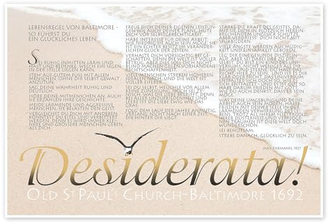 Posterlounge Desiderata IV Poster | 30 x 20 cm von Dirk H. Wendt Beige Wandbilder Wanddeko