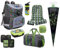 Familando Minecraft Schulranzen Set mit Schultüte 85 cm, Dose, Flasche und Sporttasche - Ergonomisch, Leicht, Robust, 17 Liter Volumen, 1,2 kG, wasserdichter Boden - Schultasche Jungen 1. Klasse