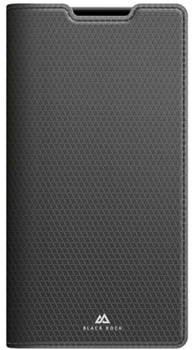 Black Rock Handyhülle für Samsung Galaxy A25 5G (Booklet, Handytasche, Etui mit Kartenfach, Standfunktion, Magnet, Magnetverschluss, PU Cover, Mikrofaser, Rundumschutz) schwarz