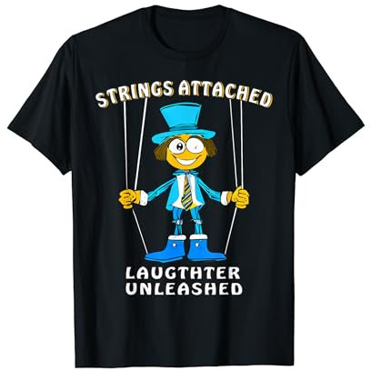 Bauchreden Marionettenspiel Vorführung Puppe Puppenspieler T-Shirt
