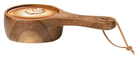 Taza de madera para campamento, taza de madera | Taza de café hecha a mano para acampar - Taza de campamento con contenedor de agua ligero de 350ml, taza de madera portátil para acampar, Bushcraft,
