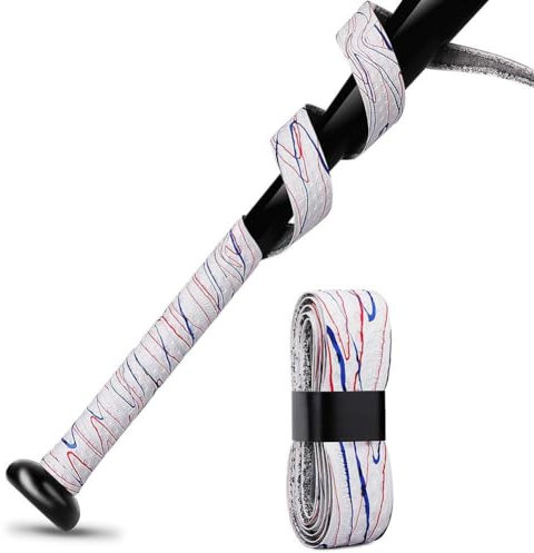 Baseball-Griffband, PU-Leder, atmungsaktiv, Schweißband, Tennis, Übergriffe, Sport, Outdoor-Griff, Schläger-Softball-Tape, Baseball für Griffschläger, Baseball-Softballschläger, Baseball-Tape,