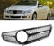 ANGRONG Gloss Black Diamond Front Radiator Racing Mesh Grill Grille Compatible with Mercedes Benz E Class W207 A207 Coupe C207 E200 E260 E300 Prefacelift 2009-2013
