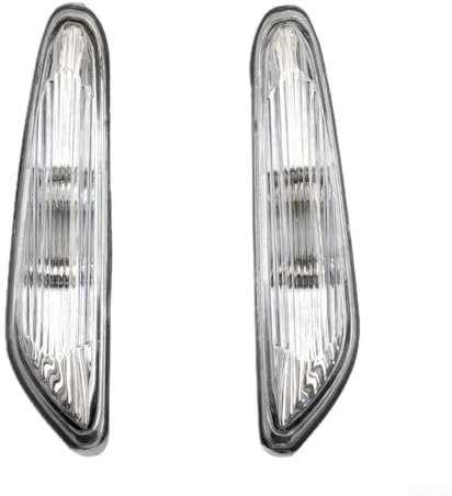 Aprilsunnyzone Blinker für BMW E46 E60 E61 E83 3er-Serie, Blinker, Seitenmarkierungsleuchten und Blinker (weiß)