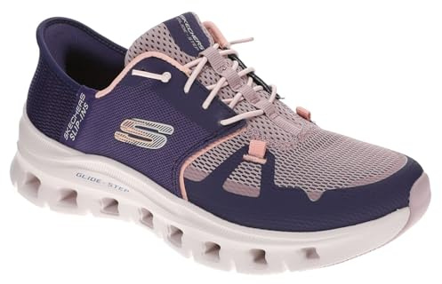Skechers Glide-Step Pro, Zapatillas de Deporte Mujer, Purple, 38.5 EU