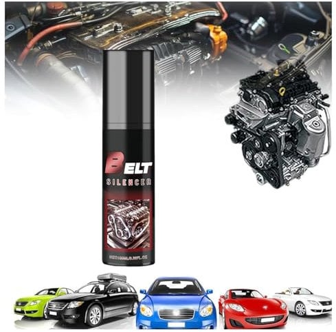 ZXCVWWE Automotive Fan Belt Dressings - Vehicle Belt Lubricant, Car Engine Spray | Quiets Squeaky Belts Car Engine Muffler, Boosts Belt Longevity Automotive Engine Maintenance Spray for Car, Truck