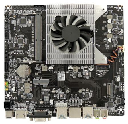 Juqoyue N100 Mini ITX Motherboard Quad Core Computer Mini Host HTPC Advertising Industrial Control Motherboard