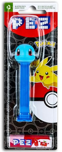 1 x PEZ Spender Pokemon blau inkl. 2 x Pez Bonbons 2 x 8,5 g