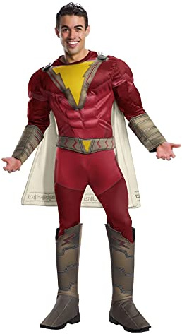 Rubie's Herren Shazam Deluxe Shazam Kostüm Kostüme in Erwachsenengröße (1er Pack)