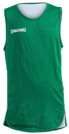 Spalding Doubleface Unisex Kinder Junior Reversible Set, lagune/Weiß, M