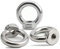12PCS Ring Lifting Eye Nuts Femal Threaded Nut Fastener 304 Stainless Steel, Pack-of-12, M6