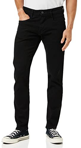 Replay Men's Anbass Slim Jeans, Black (Black 98), 33W 32L UK