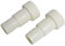 Trutzholm 2x Adapter für Schwimmbadpumpe PVC-U 50 Schlauchtülle zum Kleben ABS 38/32 x 50 mm passend zu 800W Pumpe