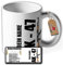 Kalaschnikow 47 Tasse Personalisiert Kaffeebecher Waffe MG AK Armee #35003