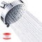 Rainfall High Pressure Shower Head - 5 Spray Modes, Adjustable Swivel, Luxury Spa Fixed Installation for Home, Hotel, Bathroom