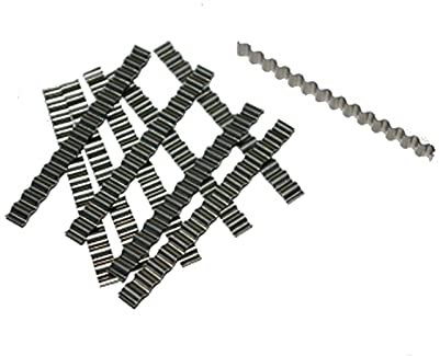 Estrichklammern 70 x 6mm oder 120 x 6mm gewellt Wellenverbinder Rissbrücke Gießharz Epoxi (50, 6 * 120)