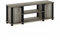 Furinno Brahms Mobile TV con Ripiani e contenitori, Legno ingegnerizzato, Rovere Francese/Nero, Taglia Unica