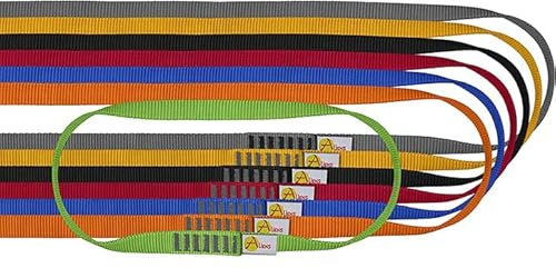 geo-versand 240cm Aliens Rundschlinge Bandschlinge Fußschlinge Geocaching Klettern T5- EN566