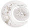 2 Pcs Trinket Dish Moon Tray Crystal Holder And Display Moon Jewelry Tray Decorative Ceramic Ring Tray Holder Funny Gifts for Women Friends Birthday Wedding Engagement Bride Bridal Shower
