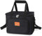 Hengsong 15L/24L Kleine Kühltasche, Auslaufsicher & Wasserdicht Kühltasche, Lunchtasche Kühltasche Faltbar, Kühlbox Auto für unterwegs, Camping, Lebensmitteltransport, Kühltaschen Schwarz