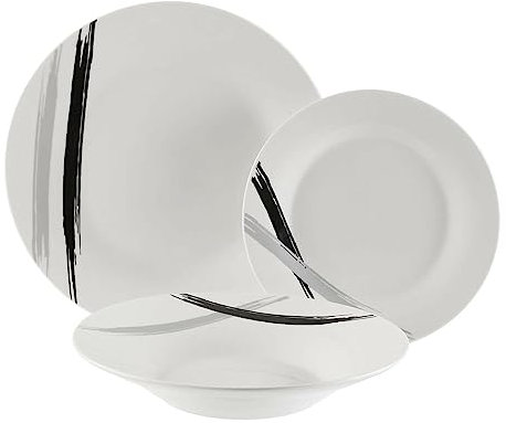 Versa Vajilla Minimalista Porcelana 12 Piezas