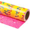RUSPEPA Wende-Geschenkpapierrolle – buntes „Happy Birthday“-Muster, ideal für Geburtstag, Babyparty, Party – 44,5 cm x 10 m