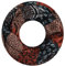 Majea Damen Loop Schal Schlauchschal Halstuch (880020) (orange 20)