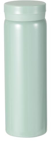 Kleine Thermosflaschen Edelstahl - niedliche Wasserflasche, vakuumisolierte Flasche für heiße und kalte Getränke(BPA-freie, Hellgrün, 280ml)
