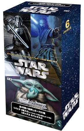 Weiss Schwarz Premium Booster Star Wars Vol. 2 Booster-Box, 6 Packungen (Japanisch)