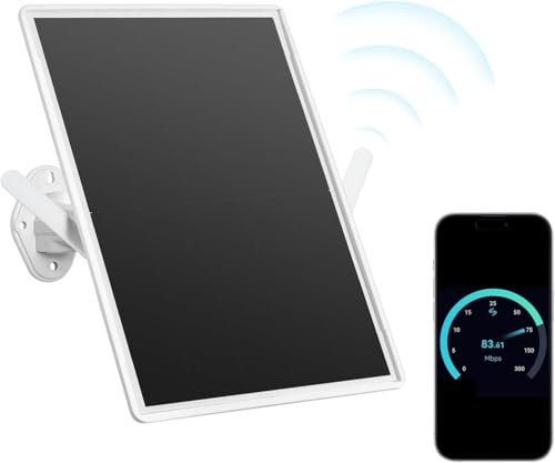 Router solare da esterno 4G con slot per scheda SIM, router WiFi esterno con pannello solare da 15 W, batteria integrata da 20000 mAh, antenne staccabili, design impermeabile per fotocamere remote