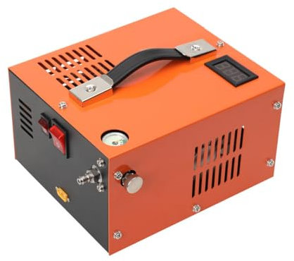 PCP Compressor Air Compressor, DC12V AC230V, 4500psi 30Mpa, High Pressure Pump, UK Plug