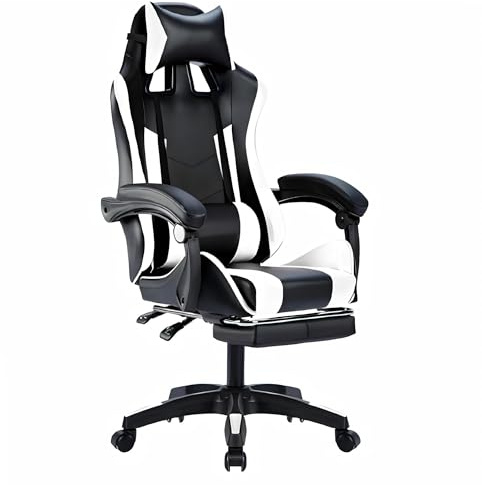 IZTOSS Chaise Bureau Gaming Ergonomique avec accoudoir et Support Lombaire