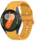 Meliya Correa para Samsung Galaxy Watch 7 40mm 44mm,20mm Silicona Pulseras Reloj de Repuesto para Samsung Galaxy Watch 4/5/6 40mm 44mm/FE/6 Classic 47mm 43mm/5 Pro 45mm(Amarillo)