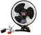 JOFUUM Ventilatore per Auto Oscillante Portatile A Bassa Rumorosità, Mini Elettrico 12V Nero.