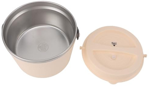 Lonchera Eléctrica, 1,2L Calentador de Calentadores de Alimentos 360 grados Calefacción para Viajar (EU enchufe 220V)