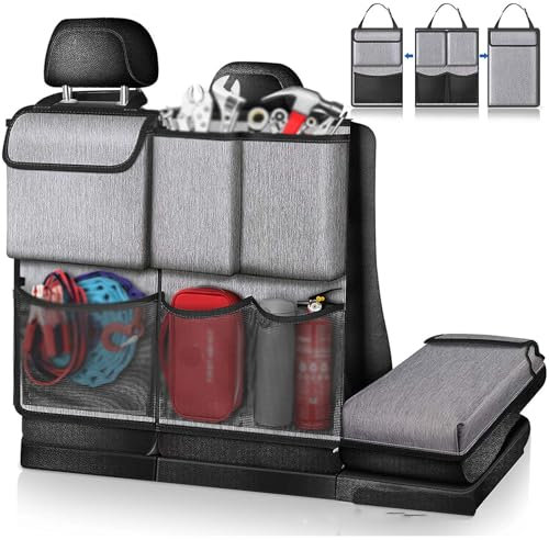 LKILFUWX Auto Kofferraum Organizer, Für VW Passat Variant (B8) 2014-2019 Wasserdicht Kofferraum Tasche Multi-Compartment Car Organizer Auto Aufbewahrungstasche,B