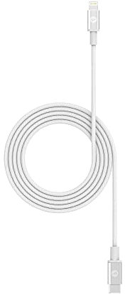 Mophie 409903199 Cable de Conector Lightning 1,8 M Blanco - Cables de Conectores Lightning (1,8 M, Lightning, Usb C, Macho, Macho, Blanco)