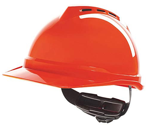 MSA V-GARD 500 Vented Safety Helmet Hard Hat MSAGV4 Colour=Orange